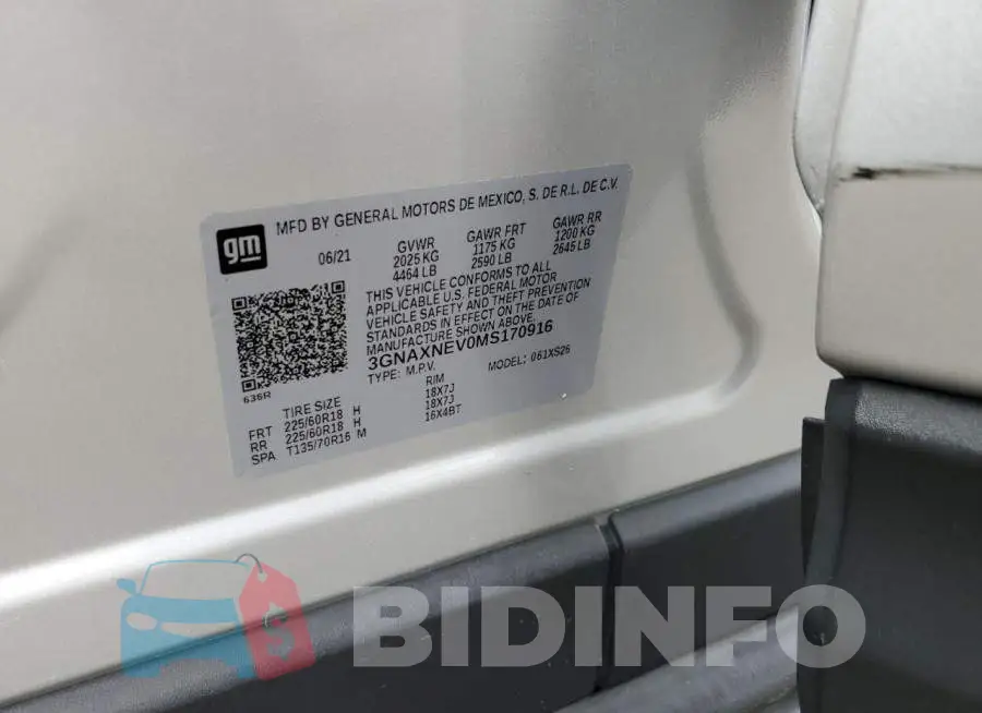 3GNAXNEV0MS170916 Photo# 12