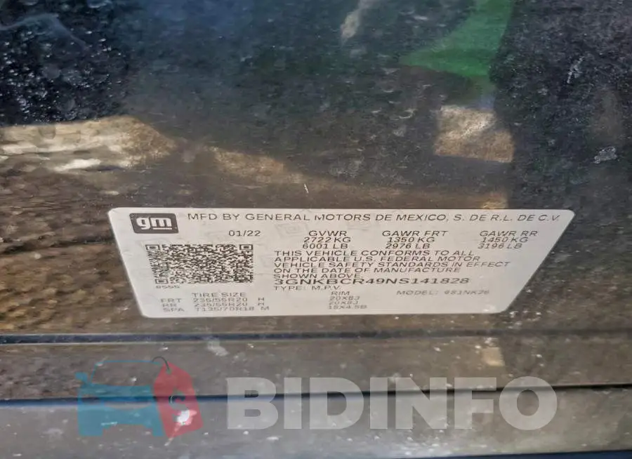 3GNKBCR49NS141828 Photo# 13
