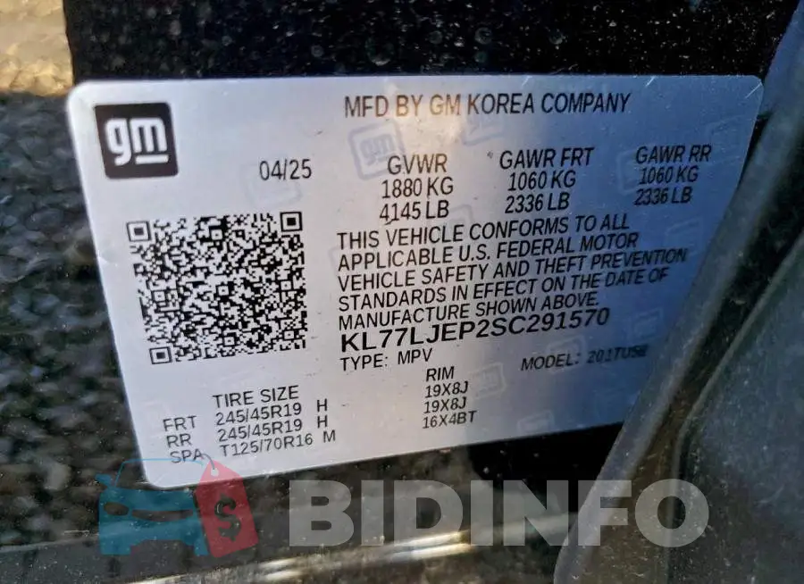 KL77LJEP2SC291570 Photo# 13