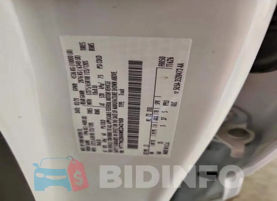 1FT7W2B66MED43169 Photo# 12