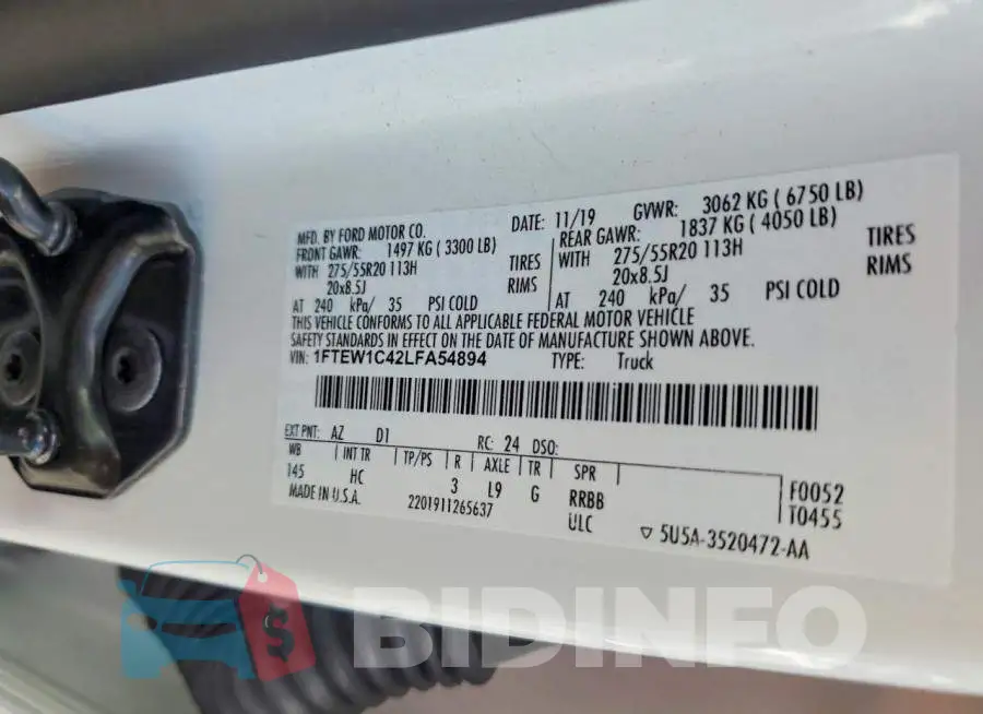 1FTEW1C42LFA54894 Photo# 12