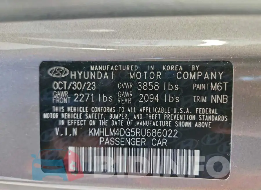 KMHLM4DG5RU686022 Photo# 12