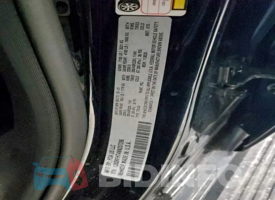 1C6SRFHT4NN207296 Photo# 12