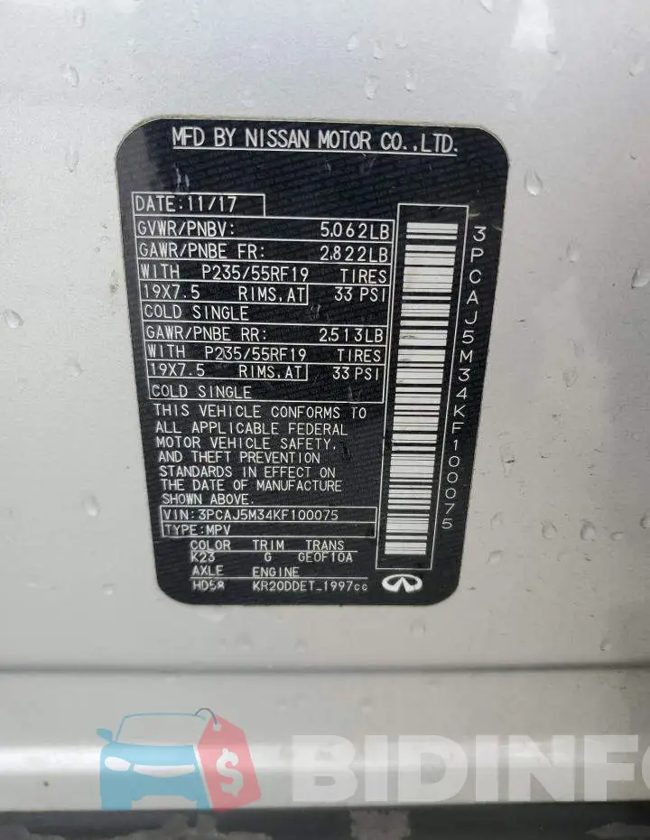 3PCAJ5M34KF100075 Photo# 13