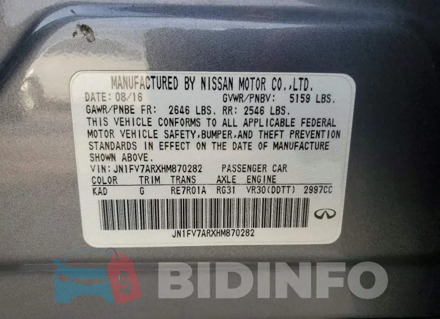 JN1FV7ARXHM870282 Photo# 12