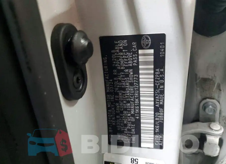 4T1K61BK1RU127773 Photo# 12