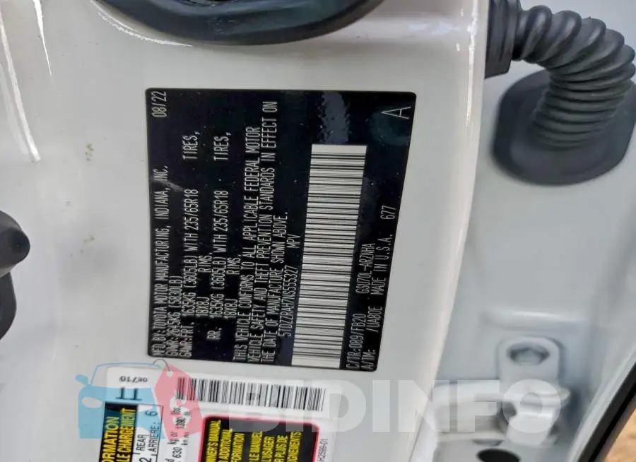 5TDZZRAH7NS555327 Photo# 13