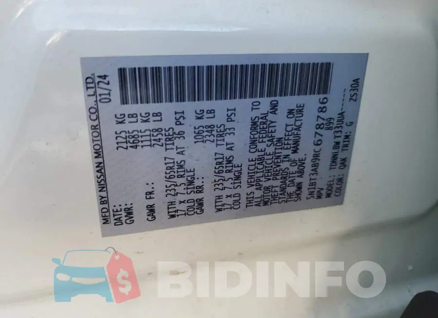 5N1BT3AB9RC678786 Photo# 12