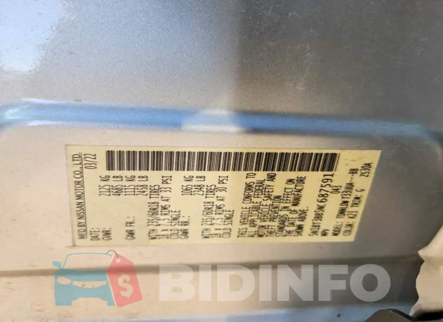5N1BT3BB5NC687591 Photo# 14