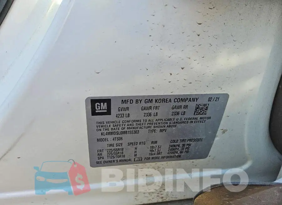 KL4MMDSL0MB155303 Photo# 13