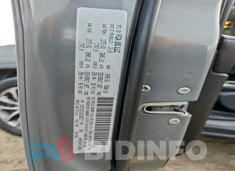 1C4PJMLB1KD398217 Photo# 13