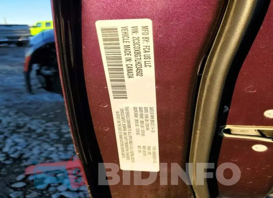 2C3CDXBG7LH234502 Photo# 13