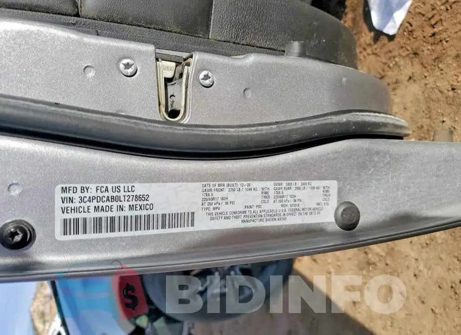 3C4PDCAB0LT278652 Photo# 14