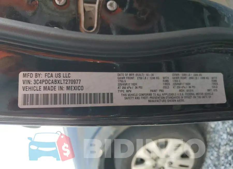 3C4PDCABXLT270977 Photo# 14