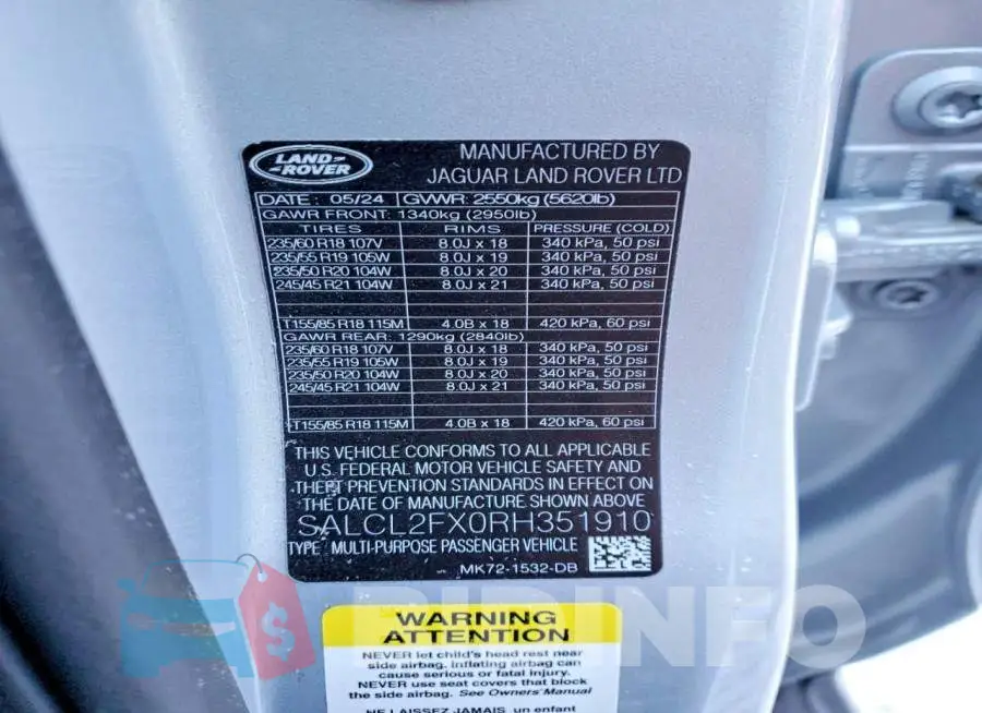 SALCL2FX0RH351910 Photo# 12