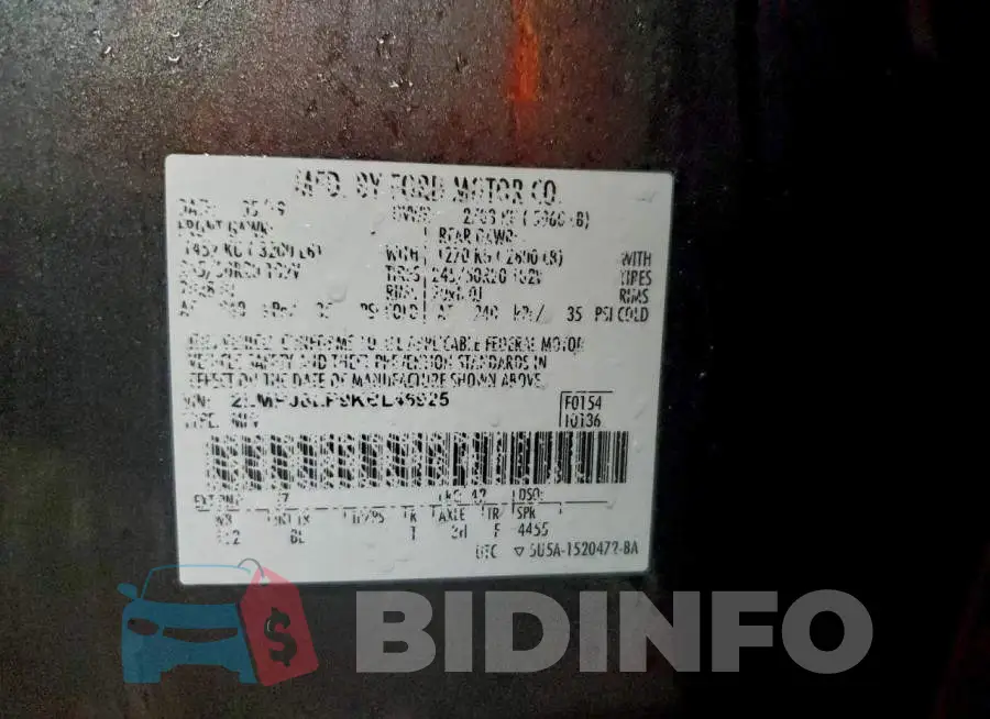 2LMPJ8LP9KBL46925 Photo# 12