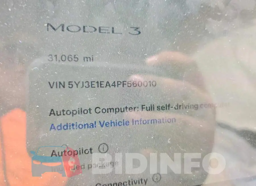 5YJ3E1EA4PF560010 Photo# 8