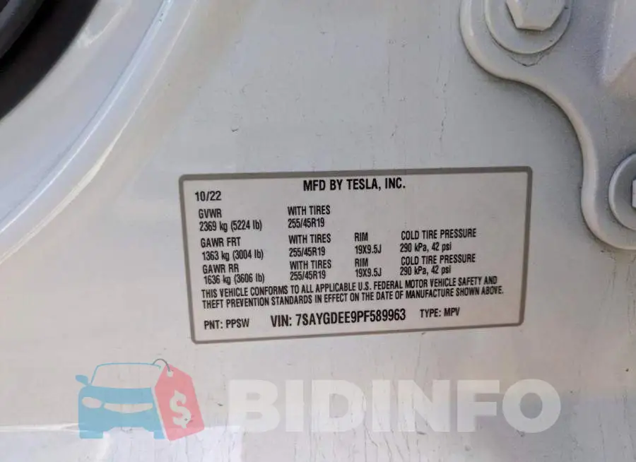7SAYGDEE9PF589963 Photo# 12