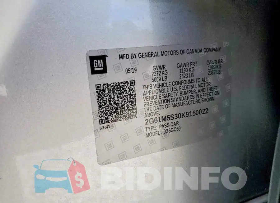 2G61M5S30K9150022 Photo# 12