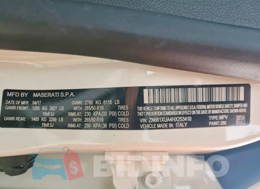 ZN661XUA4HX253410 Photo# 13