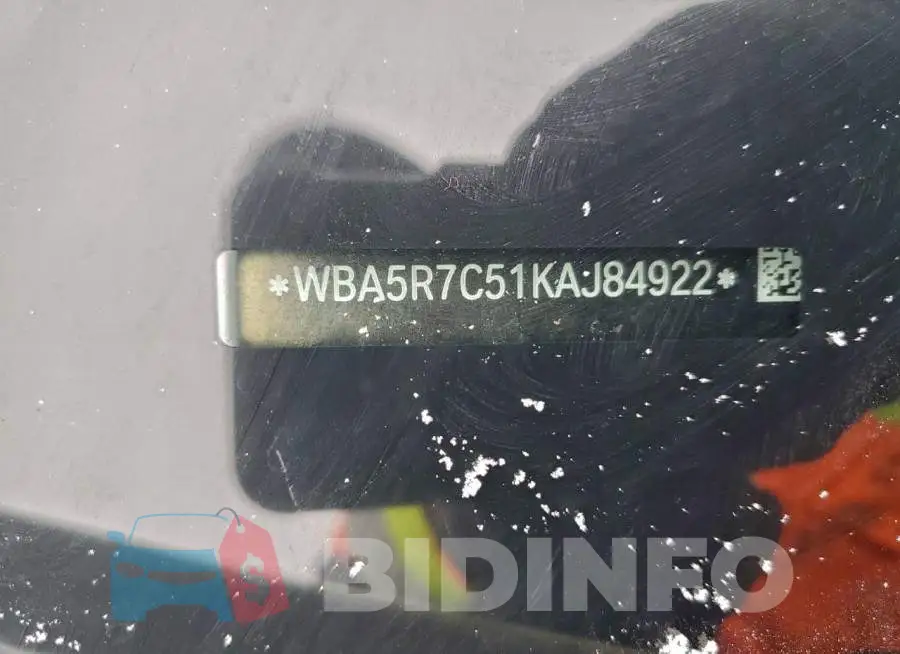 WBA5R7C51KAJ84922 Photo# 12