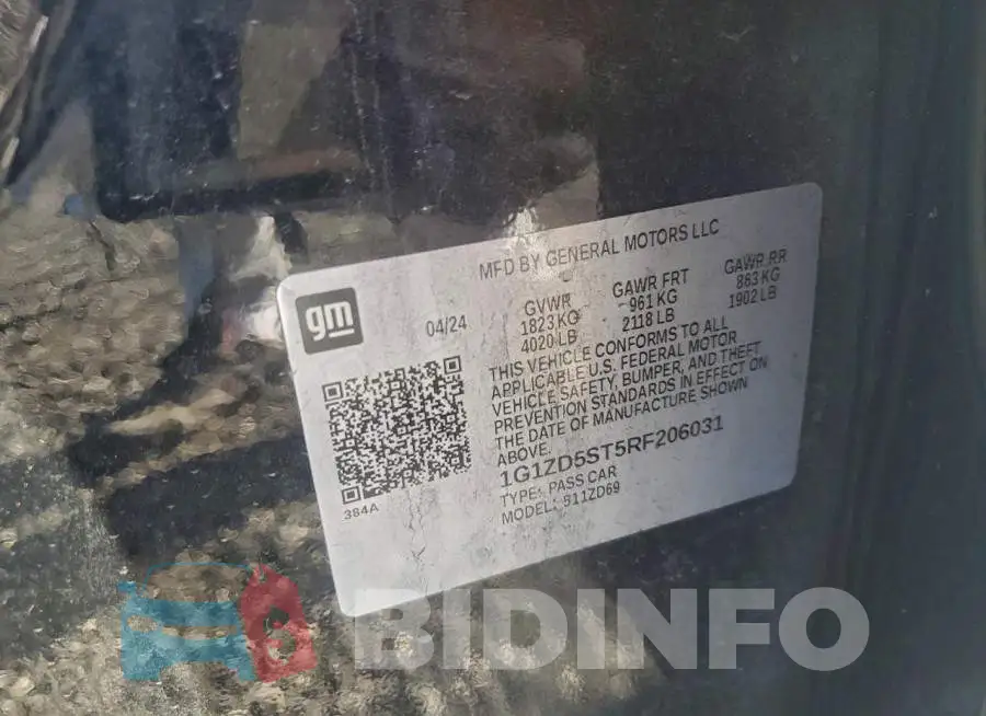 1G1ZD5ST5RF206031 Photo# 13