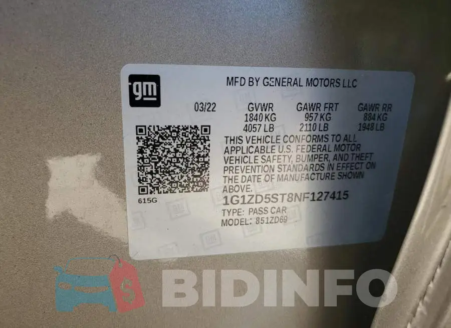 1G1ZD5ST8NF127415 Photo# 12