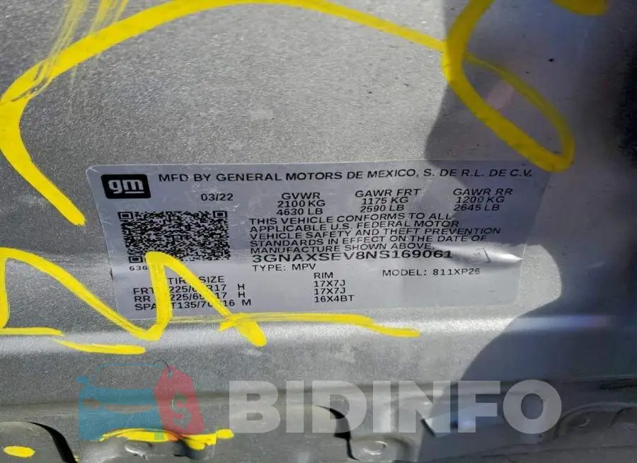 3GNAXSEV8NS169061 Photo# 13