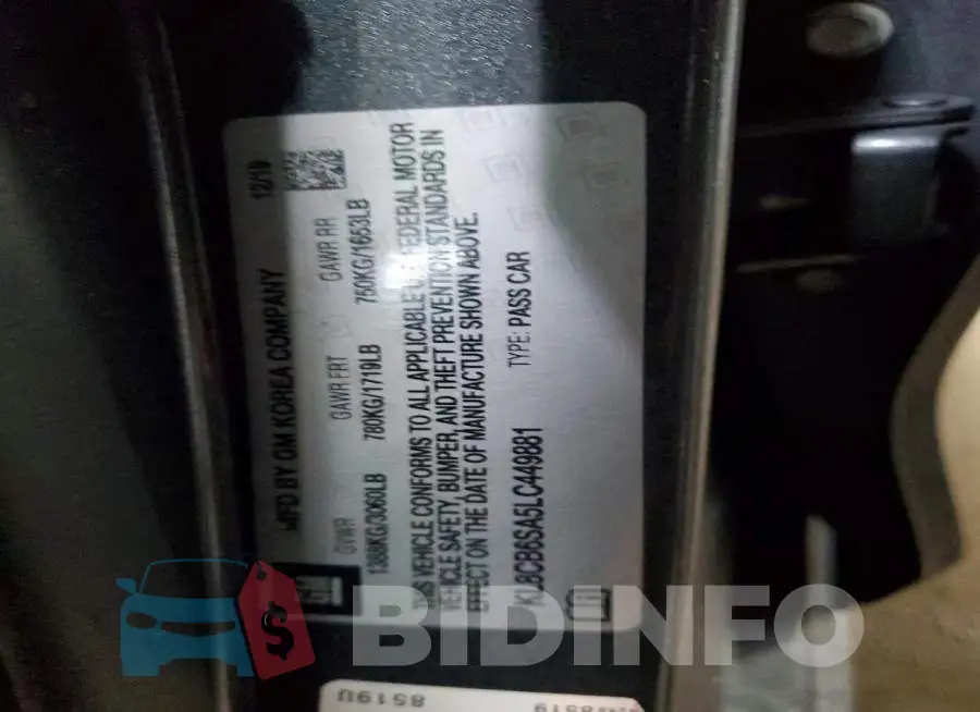 KL8CB6SA5LC449881 Photo# 12