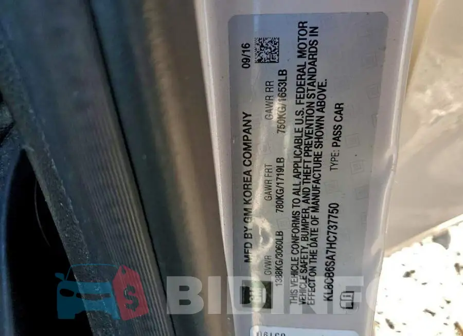 KL8CB6SA7HC737750 Photo# 12