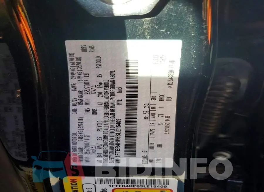 1FTER4HP6SLE15409 Photo# 12