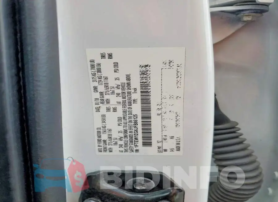 1FTEW1EG6JFB86125 Photo# 12