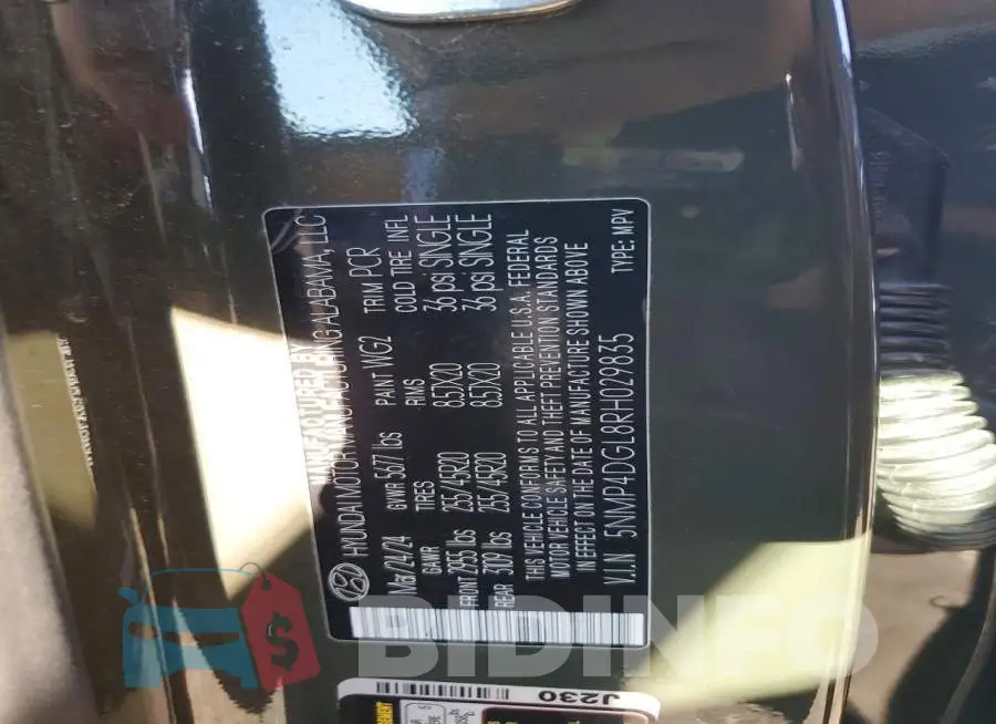 5NMP4DGL8RH029835 Photo# 12