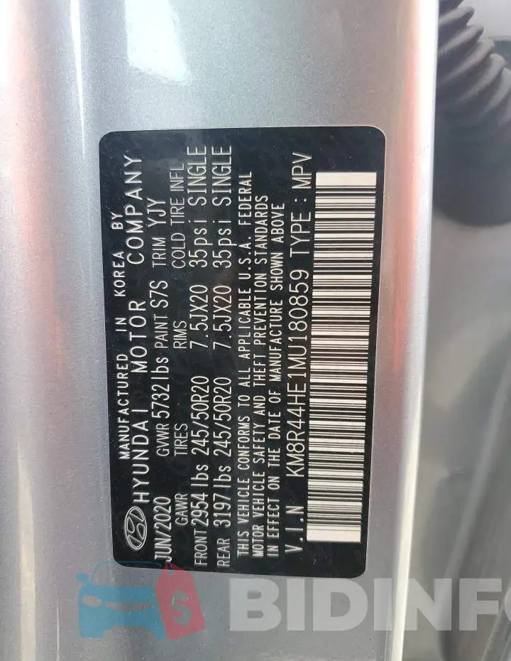 KM8R44HE1MU180859 Photo# 14