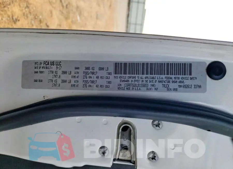 1C6RR7GG9JS155653 Photo# 12
