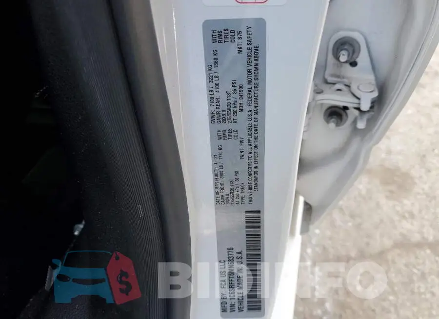 1C6SRFFT6MN683776 Photo# 12