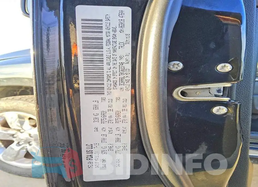 3C6RR6LT8KG623748 Photo# 12