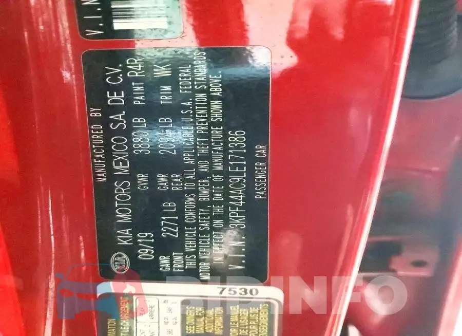 3KPF44AC9LE171386 Photo# 12