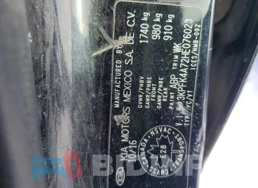 3KPFK4A72HE076023 Photo# 13