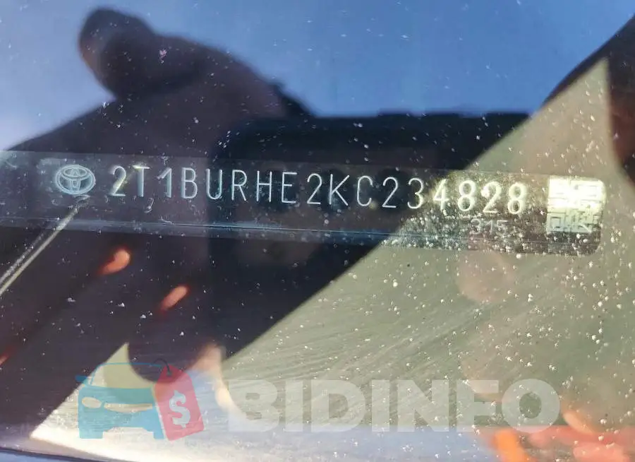 2T1BURHE2KC234828 Photo# 13