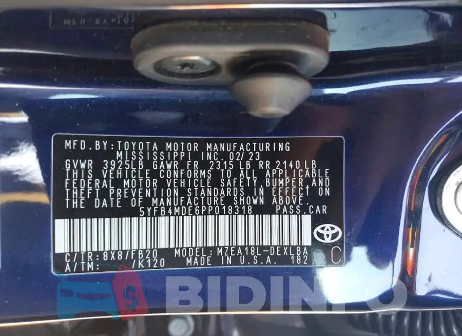 5YFB4MDE6PP018318 Photo# 12
