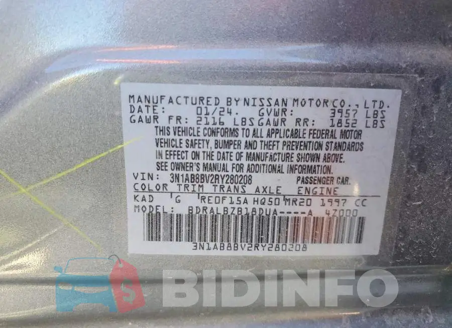 3N1AB8BV2RY280208 Photo# 13