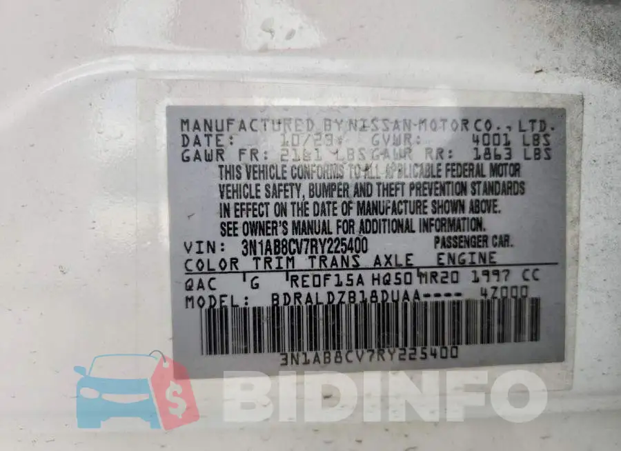 3N1AB8CV7RY225400 Photo# 12