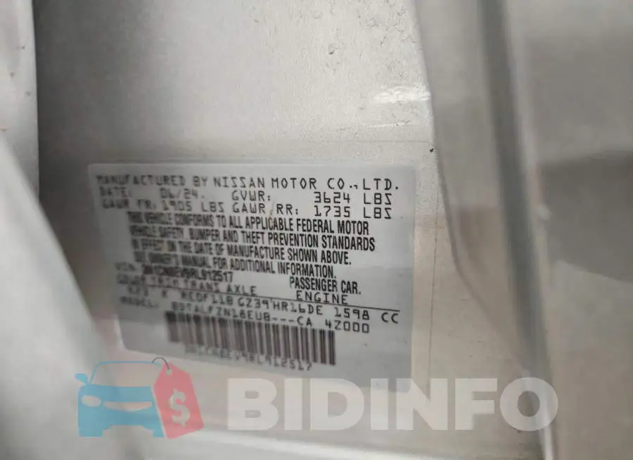 3N1CN8EV9RL912517 Photo# 12