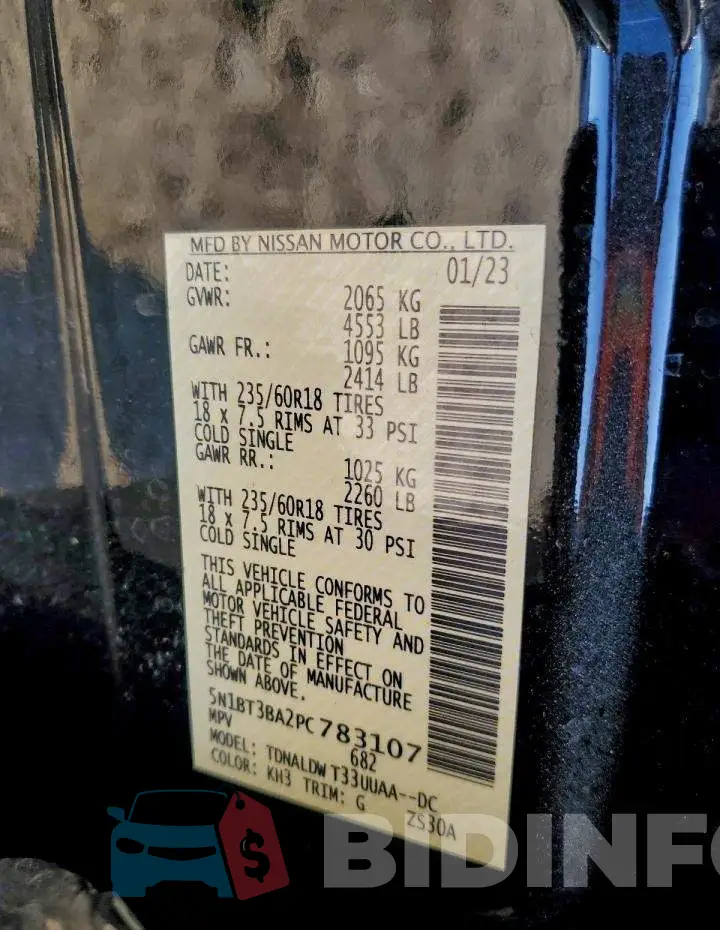5N1BT3BA2PC783107 Photo# 14