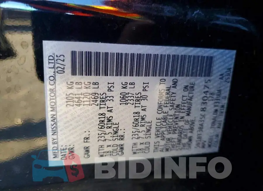 5N1BT3BA3SC830475 Photo# 12