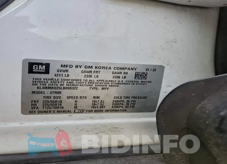 KL4MMBS25LB099322 Photo# 13