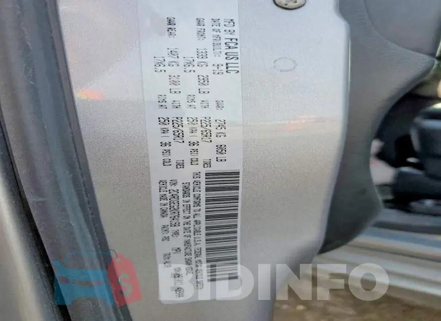 2C4RDGEG2KR764158 Photo# 13