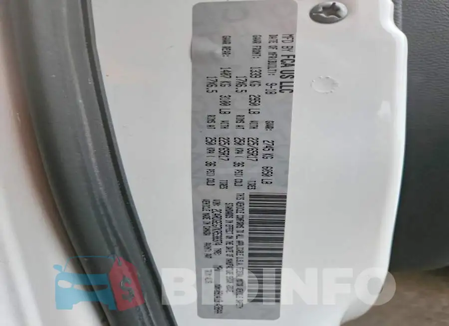 2C4RDGEG7KR538374 Photo# 13