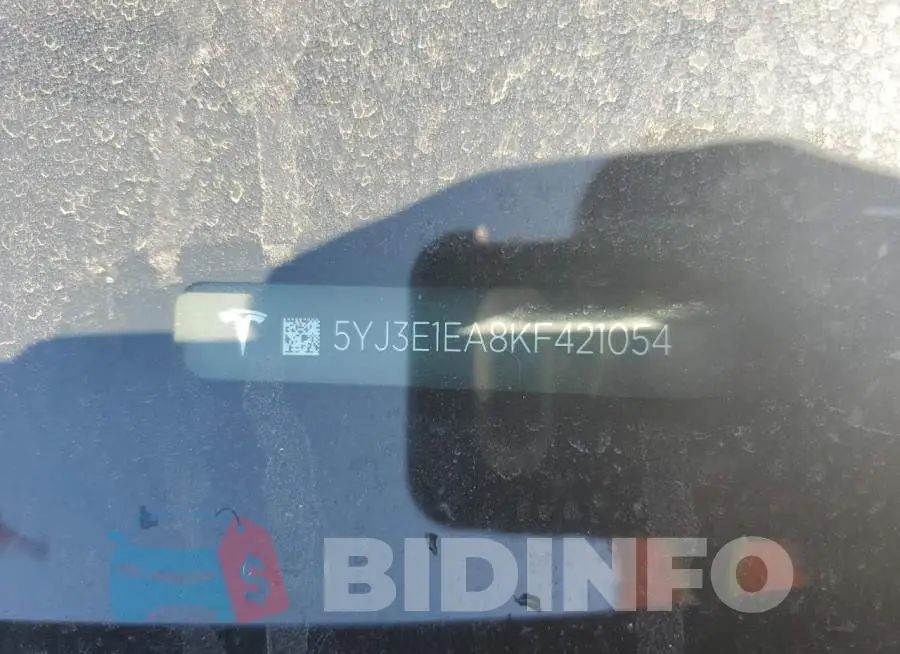 5YJ3E1EA8KF421054 Photo# 12
